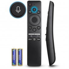 BN59-01312A Smart TV Voice Remote,for Samsung-TV-Remote,Compatible for All Samsung with Voice Function Smart Curved Frame QLED LED LCD 8K 4K TVs