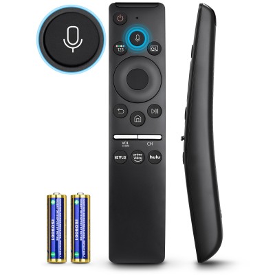 BN59-01312A Smart TV Voice Remote,for Samsung-TV-Remote,Compatible for All Samsung with Voice Function Smart Curved Frame QLED LED LCD 8K 4K TVs