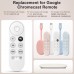 Voice Replacement for Google-Chromecast-Remote-Control,TV Remote G9N9N for Google TV Streamer (Only for Snow Chromecast)