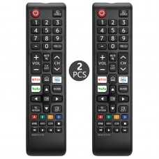 【Pack of 2】 New Universal Remote for Samsung-TV-Remote,Compatible for All Samsung Smart Curved Frame QLED LED LCD 8K 4K TVs