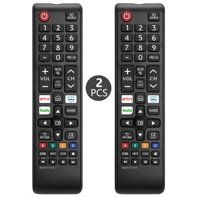 【Pack of 2】 New Universal Remote for Samsung-TV-Remote,Compatible for All Samsung Smart Curved Frame QLED LED LCD 8K 4K TVs