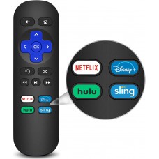  for Roku Express Remote,Roku Premiere Remote,Roku 1,2,3,4 (HD,LT,XS,XD),(NOT for Roku Stick, Roku TV and Roku Game)