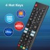 (Pack of 2) 2022 New Remote Control,for LG-TV-Remote,Compatible for LG UHD OLED QNED NanoCell 4K 8K Smart TV with Netflix, Prime Video, Disney, LG Channels Button