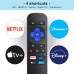 (Pack of 2) Replaced Remote Control Only for Roku Box, Compatible for Roku 1/2/3/4 (HD,LT,XS,XD),for Roku Express,for Roku Premiere(NOT for Roku Stick and Roku TV)