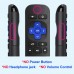 (Pack of 2) Replaced Remote Control Only for Roku Box, Compatible for Roku 1/2/3/4 (HD,LT,XS,XD),for Roku Express,for Roku Premiere(NOT for Roku Stick and Roku TV)