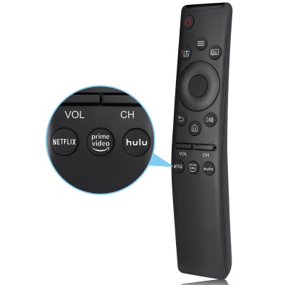 Universal Replacement for Samsung-Smart-TV-Remote, New Upgrade Infrared Samsung Remote Control, with Netflix,Prime Video,Hulu Buttons